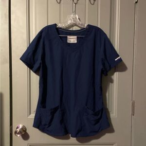 Skechers Navy Blue Uniform Top